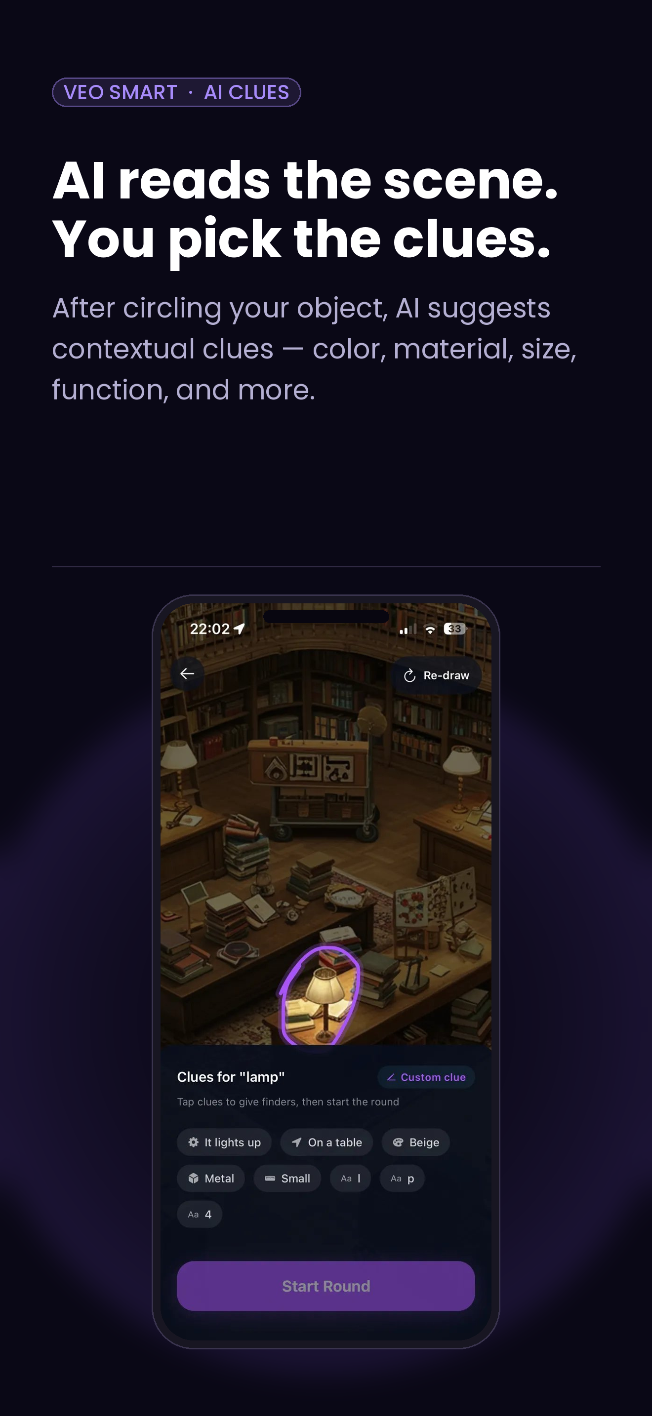 AI-powered clue suggestions