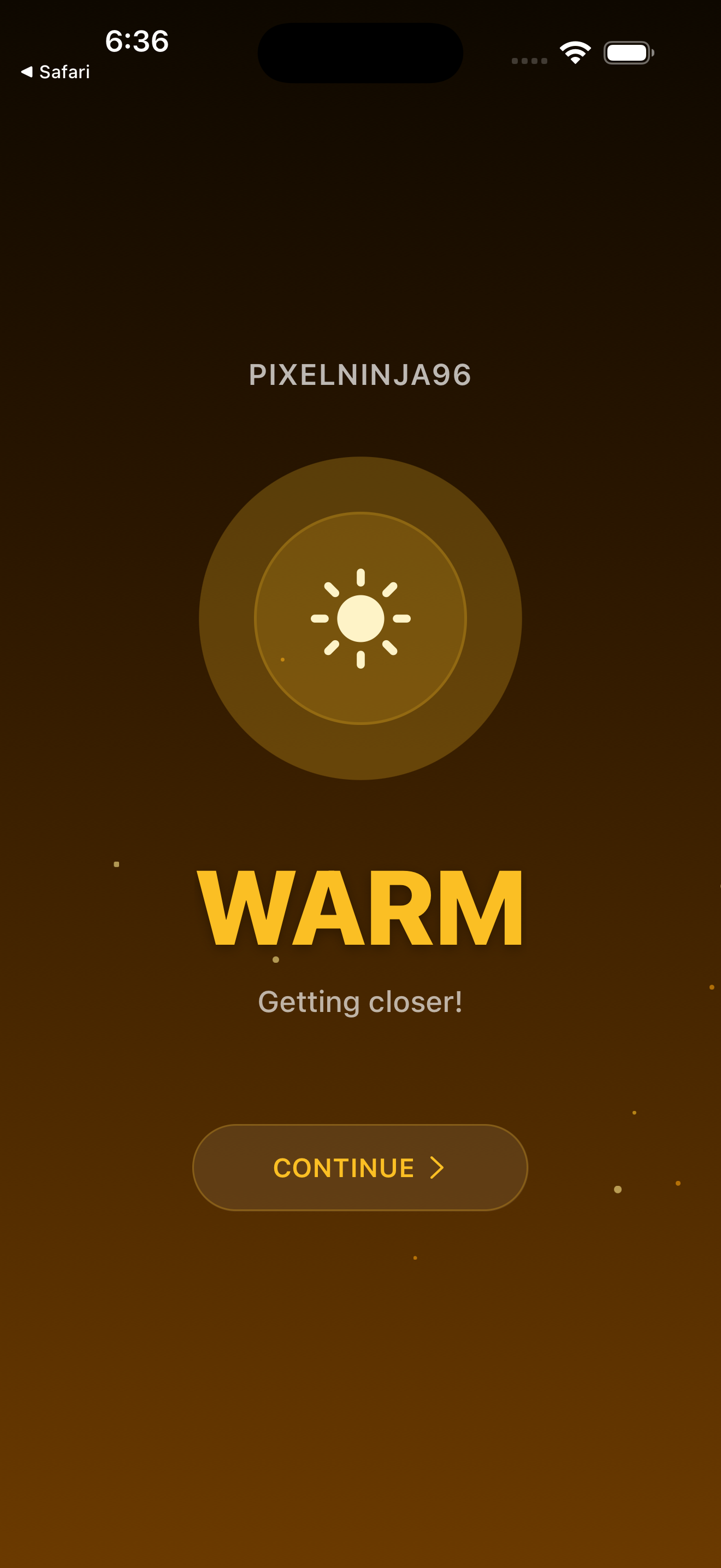 Settings and game configuration