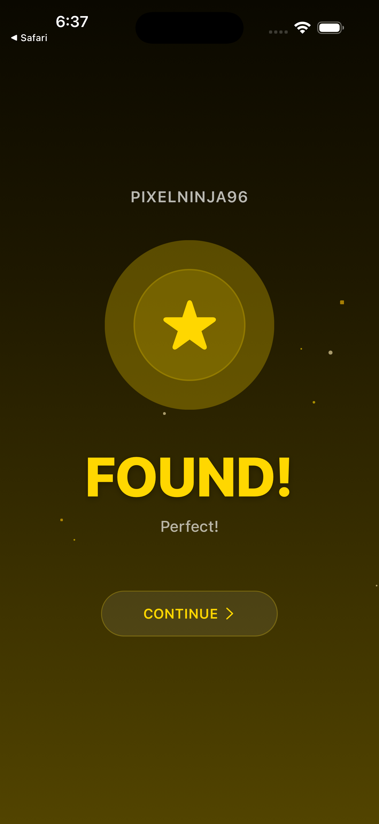 Curated scene gameplay