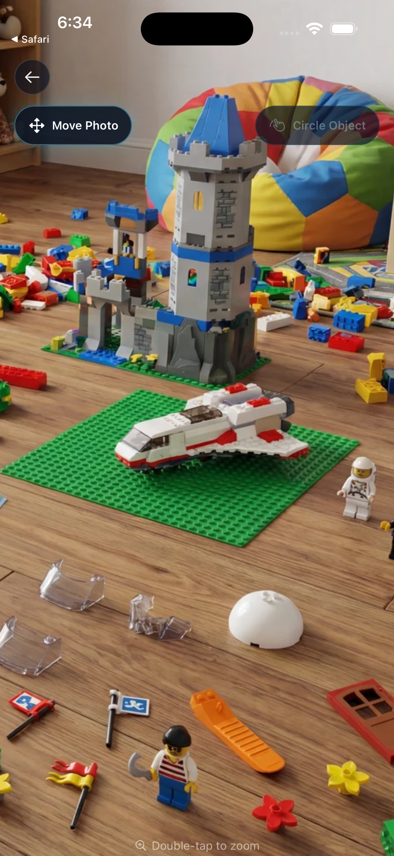 Clue writing screen with clue types